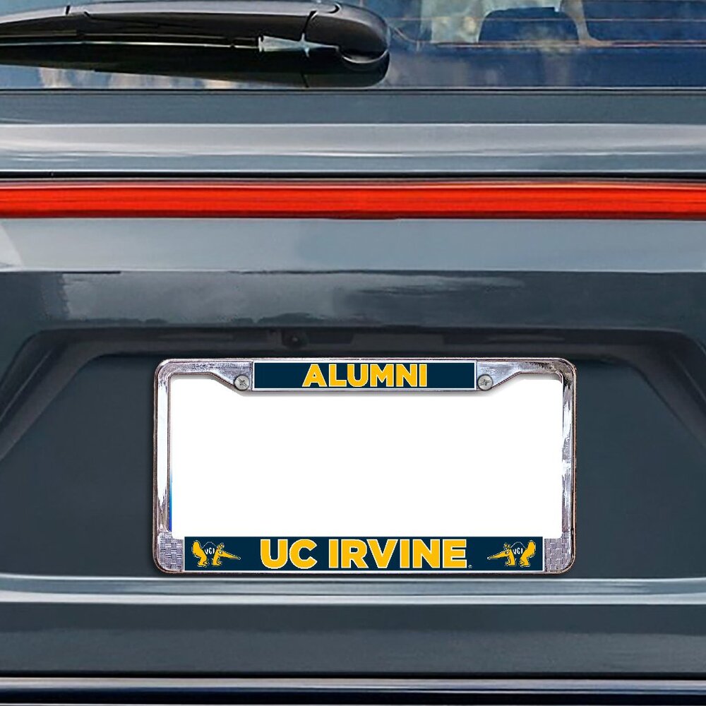 UC Irvine Alumni Metal Tag Frame